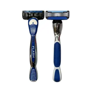 Grooming kit Metal Handle Shaving Razor Five Blade/safety Razor Mens Double edge razor