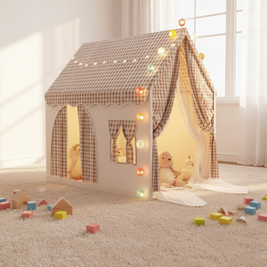 Nuova Tenda in Tessuto per Bambini, Castello da Principessa per Interni, Casetta per Bambini e Bambine, Giocattolo per Lettino, Uso Domestico - Product Image 1
