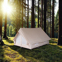Tente pyramidale de luxe en toile personnalisée de haute qualité pour le camping et le glamping Mini tente gonflable de centre de villégiature à faible quantité minimale de commande