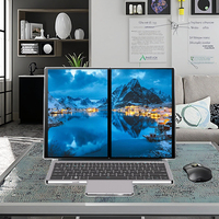Ordinateur portable à double écran de 10,95 pouces avec processeur Intel I5, Windows 10, stockage SSD, pour l'éducation et l'usage domestique