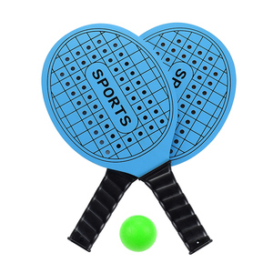 <span class=keywords><strong>Raquette</strong></span> de tennis de plage en bois MDF de haute qualité, professionnelle, pour le sport en plein air, avec balle - Product Image 1