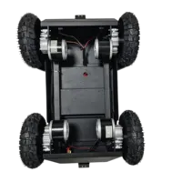 Système d'alimentation 24V, chariot intelligent UWB antidérapant pour pente, robot de suivi multi-véhicules en tandem pour usage industriel