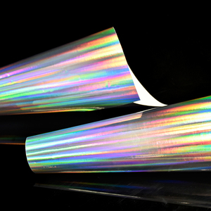 Estiramiento holográfica cartas pegatinas de papel autoadhesiva de vinilo de películas - Product Image 4