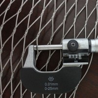 Maille de câble métallique en acier inoxydable 304 ou 316 Filet de volière Enclos pour animaux Maille de zoo Fil flexible Virole Câble Corde Filet pour oiseaux