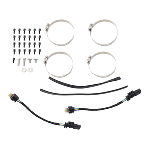 Kit d'admission d'air froid de haute qualité AOSU pour C400 C450 C43 AMG GLC43 M276 3.0T Performance AIM092-BK-RD (à partir de 2012) - Product Image 2
