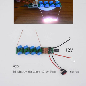 Generador de Arco Largo Taidacent de 15/30/45/60/70 mm de Distancia de Descarga, Bobina de Elevación de Alto Voltaje de 30/50/90/150 KV, Transformador de Voltaje - Product Image 4