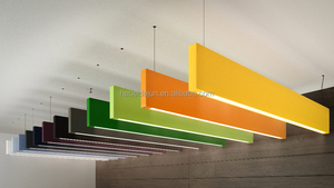 Nhà trang trí tấm Tường 3D âm thanh Hội Đồng Quản trị âm thanh khuếch tán Tường Bảng cảm thấy vải <span class=keywords><strong>Acoustic</strong></span> tường bảng điều khiển cách âm bầu trời bảng - Product Image 6