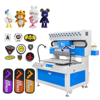 Machine de moulage par écoulement 2D 3D en silicone 24 couleurs pour la fabrication de porte-clés en PVC et de logos de marque
