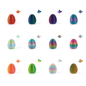 Twisty Fidget <b>Egg</b> Super Smooth 3D Printed Dragon <b>Egg</b> for Stress Relief Gifts,Funny Slippery <b>Egg</b> Fidget <b>Toy</b> - Product Image 5