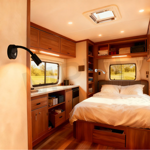 <span class=keywords><strong>COB</strong></span> 2w 12-24v rv thuyền rgb <span class=keywords><strong>led</strong></span> đọc sách ánh sáng với cảm ứng điều khiển chuyển đổi ánh sáng tại chỗ touring xe rv du thuyền phổ đèn tường đèn - Product Image 3