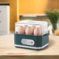 Machine à cuire les œufs électrique automatique pour 6 œufs, rapide et sûre avec protection contre la cuisson à sec, Sunsir OEM/ODM