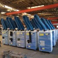 Purificador de Humo para Soldadura Industrial con Certificación CE, Filtro HEPA H13, Colector de Polvo de Alta Eficiencia, 3kW 380V