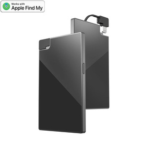 Portefeuille de secours ultra fin avec fonction de localisation Air Tag compatible avec Apple Find My Device, anti-perte, traceur mondial pour <span class=keywords><strong>iPhone</strong></span> - Product Image 1