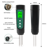 YY-1000 3 en 1 sol EC température mètre testeur d'humidité en pot jardinage agricole outil de mesure conductivité mètre