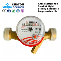 Ventes directes usine – Compteur d'eau numérique à jet unique, corps en laiton, protection IP68, classe B ISO 4064, tailles multiples, personnalisable OEM
