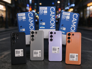 สมาร์ทโฟน Camon 50 Pro 5G รุ่นขายดีประจำปี 2026, รองรับ 4G/5G ทั่วโลก, หน้าจอโค้งเล็กน้อย, ปลดล็อคด้วยลายนิ้วมือบนใบหน้า - Product Image 3