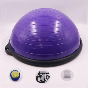 Palla per Equilibrio Antiscoppio con Base Spessa Antiscivolo, Multifunzionale per Allenamento <span class=keywords><strong>Fitness</strong></span>, Yoga, Pilates e Rafforzamento del Core - Product Image 3