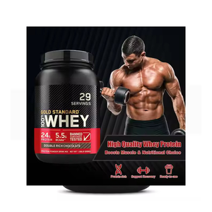 مكملات بروتين مصل اللبن الذهبية بالجملة من المصنع الأصلي لتعزيز طاقة العضلات واللياقة البدنية للبالغين - Product Image 2