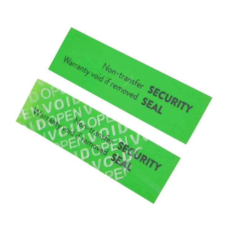 Наклейка на бумажных этикетках с логотипом зеленого цвета от фабрики OEM