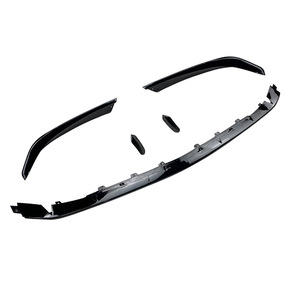 Mercedes-Benz A-Class W177 Front Bumper Lip PP Piano Black Air Blade Aerodynamic Kit Front Sport Modification - Product Image 5