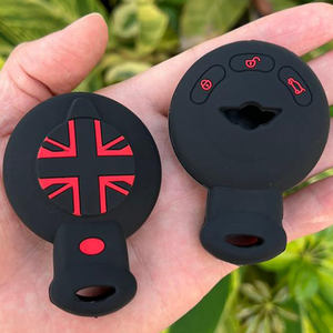 Couvercle de protection de <span class=keywords><strong>clé</strong></span> de voiture en Silicone, accessoire pour F55 F56 2014 - 2015 ,S Roadster R55 <span class=keywords><strong>R56</strong></span> R57 R58 R59 étui de <span class=keywords><strong>clé</strong></span> pour <span class=keywords><strong>Mini</strong></span> <span class=keywords><strong>Cooper</strong></span> - Product Image 2