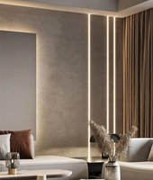 Profilé LED encastré sans cadre en aluminium anodisé pour plafond et mur en plaques de plâtre – Canal linéaire pour bande LED à encastrer