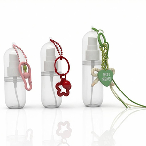 30ml 40ml 50ml Capsule Shape <b>Spray</b> <b>Bottle</b> with Lanyard Portable Fine Mist Travel Atomizer for <b>Perfume</b> Toner - Product Image 3