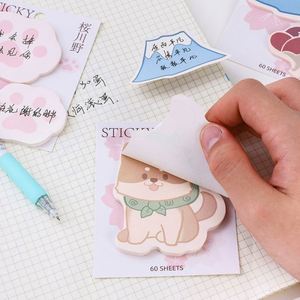 Kawaii Sticky Notes Set Cute Stationery Mini <b>Memo</b> <b>Pad</b> School Supplies Notepad Self-Adhesive - Product Image 5