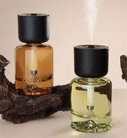 Diffuseur d'aromathérapie intelligent avec détection automatique, minuterie, pulvérisation rapide, élimination des odeurs, lumière nocturne étoilée, parfum longue durée, maison, voiture