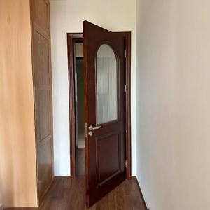 Look Porte d'entrée avec design en demi-verre-Porte intérieure/extérieure à noyau solide pour maison, villa, appartement-Style chaleureux et naturel - Product Image 6