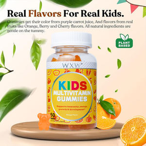 Gomitas Multivitamínicas para Niños WXW, Multivitamínico Infantil, Refuerzo Inmunológico, Gomitas Veganas, Ricas en Vitaminas - Product Image 6