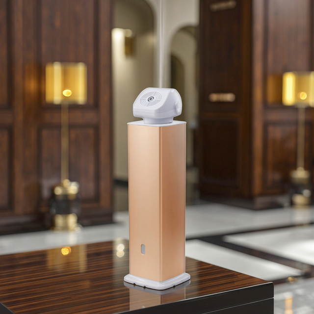 New Design Smart Home Bedroom Desktop App Aroma Diffusers Aluminum Electric Fragrance Essential Oil Tower Scent Diffuser