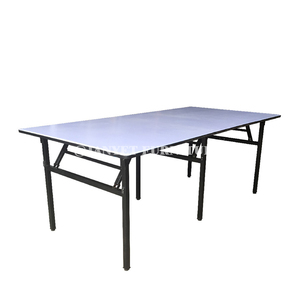 Vente en gros hôtel mariage événement restauration <span class=keywords><strong>Table</strong></span> rectangulaire pliante de 6 pieds - Product Image 3