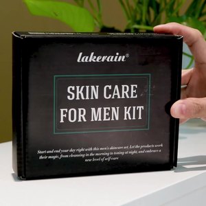 Productos <span class=keywords><strong>para</strong></span> el Cuidado de la Piel Masculina OEM, Set de Regalo <span class=keywords><strong>para</strong></span> Piel Seca y Grasa, Limpiador <span class=keywords><strong>Facial</strong></span> Hidratante, Exfoliante, Control de Grasa - Product Image 3