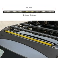Pour Chery Jetour G700 : Barres de toit, échelle latérale, protection de vitre latérale, boîte de toit 110L – Accessoires pour Jetour G700