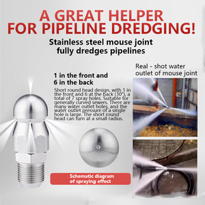 Máquina de Limpeza de Drenos a Gasolina 300bar 4351psi Jetter Máquinas de Limpeza de Esgoto - Product Image 2