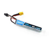 Batterie au lithium LiHV rechargeable 3S de 300 mAh pour drone GEPRC Whoop FPV, haute qualité, noir/bleu