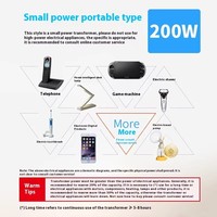 500W Transformador 220V a 110V o 110V a 220V Fuente de alimentación Convertidor de voltaje