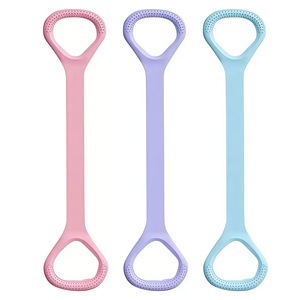 Bande de résistance en forme de huit Rainbow Boat pour femmes, pour yoga, fitness, étirements, élastique, expansion pectorale, modelage, en silicone - Product Image 1