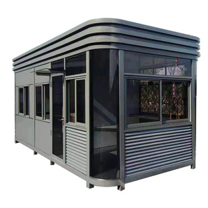 บ้านพักยามโครงสร้างเหล็ก ดีไซน์ทันสมัย โครงเหล็กเบา สำหรับใช้งานกลางแจ้ง - Product Image 1