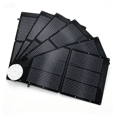 100W Foldable Monocrystalline Solar Panel 24V MPPT Controller Type C Waterproof Portable Solar Charger with Custom Logo Option