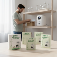 Tablettes de détergent pour biberons sans parfum, 2 g, pour lave-biberons et stérilisateur