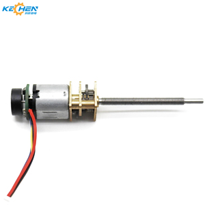 12mm N10 Micro <strong>DC</strong> <strong>Motor</strong> Encoder M3/M4 Threaded Shaft 6V/12V 1000RPM Speed Low For Smart Home Electric Bicycle Robot - Product Image 2