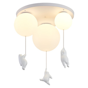 Lámpara de Burbujas de Oso Regordete de Qiaoyuan Lighting, Diseño Creativo y Popular para Niños, Lámpara de Techo Transfronteriza - Product Image 3