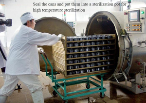 Glass Can Sterilizer, <strong>Fish</strong> Can Sterilization <strong>Kettle</strong>, PP Bottled Food Production Line Equipment - Product Image 4