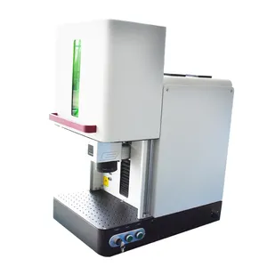 Enclosed Fiber Laser 20W Shielded Laser Marker Metal Plastic Jewelry CE Certified 1064nm Laser Marking Machine