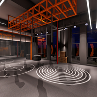 Conception d'intérieur de salle de sport commerciale, planification complète de centre de remise en forme clé en main, rénovation de salle de sport boutique, service de décoration intérieure
