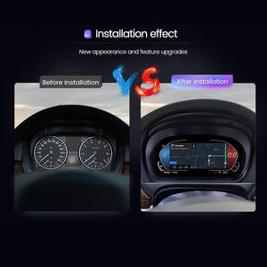 Navifly เครื่องวัดความเร็วในรถยนต์ระบบ <span class=keywords><strong>Linux</strong></span> 11นิ้วหน้าจอ LCD ดิจิตอล12.3นิ้วสำหรับ BMW 3Series E91 E90 E92 2005-2012พร้อม <span class=keywords><strong>CP</strong></span> - Product Image 6