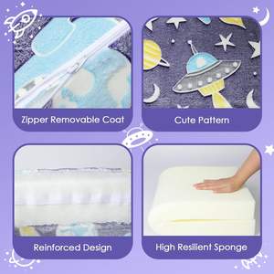 Salle de jeux décor enfants sieste mousse canapé-lit <span class=keywords><strong>enfant</strong></span> en bas âge enfants lecture jouer fauteuils <span class=keywords><strong>convertible</strong></span> enfants brillant pliable canapé - Product Image 3