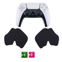 Poignée antidérapante absorbant la transpiration pour manette PS5, coussinets en caoutchouc souple professionnels pour manette PS5